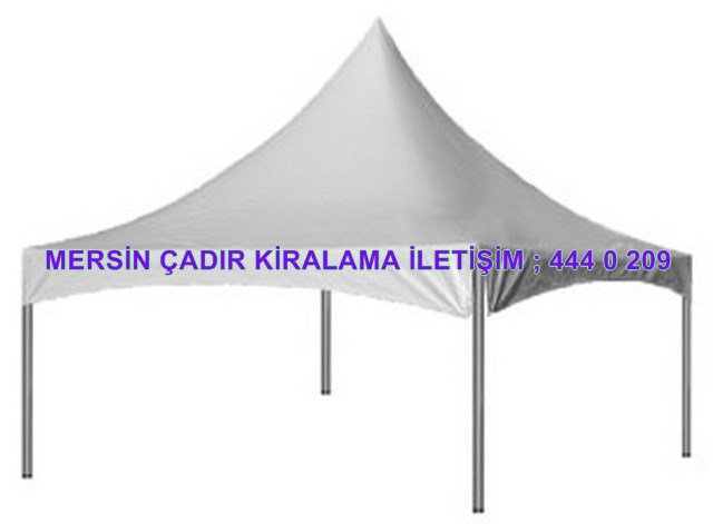 Mersin Pagoda Çadır Sistemi kiralama