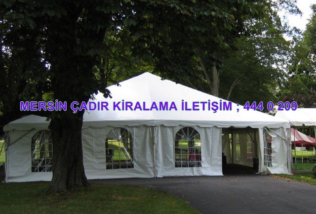 Mersin cadir kiralama