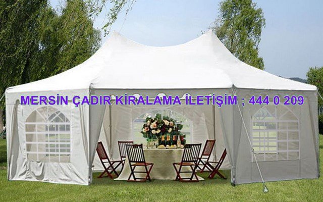 Mersin kiralık Alüminyum Hi-Tech Çadır