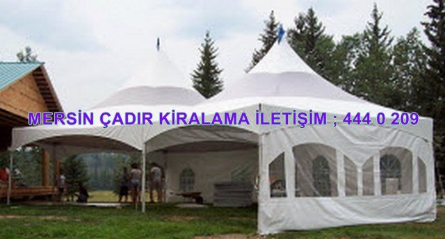 Mersin kiralık parti çadırı