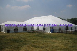 Mersin ucuz çadır kiralama fiyatı