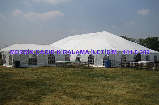 Mersin ucuz çadır kiralama fiyatı