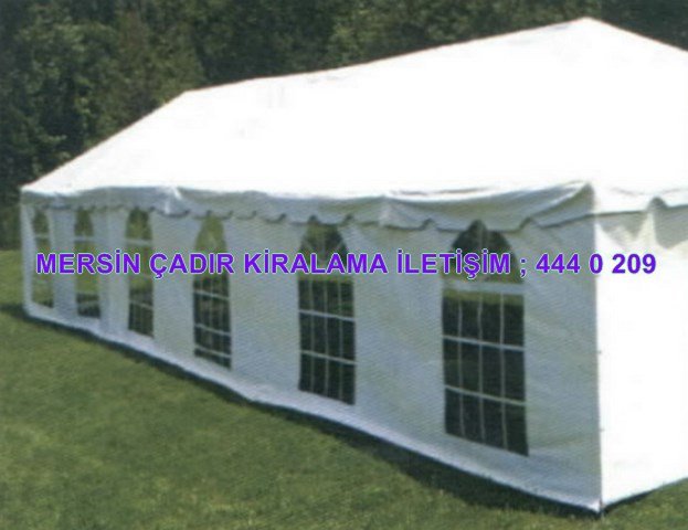 Mersin Çelik Konstrüksiyon Çadır kiralama