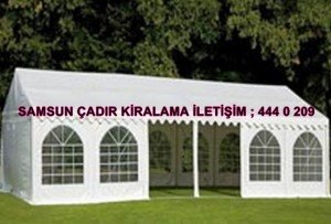 Samsun Fuar Çadırı kiralama