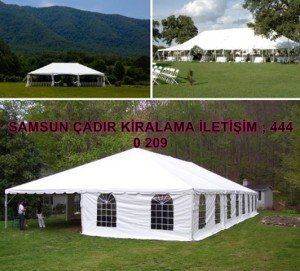 Samsun Kubbeli Çadır kiralık