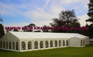 Samsun kamelya çardak çadır kiralama