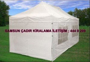 Samsun kamp çadırı kiralama fiyatları