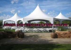 Samsun kamp çadırı kirlama