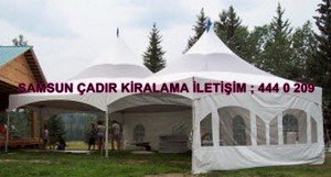 Samsun kiralık parti çadırı