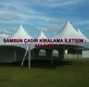 Samsun kiralık çadır firmaları