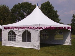 Samsun kiralık çadır çeşitleri