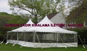 Samsun kiralık çadırcı
