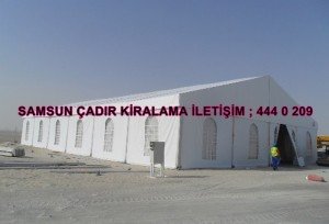 Samsun kiralık çardak
