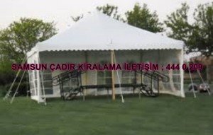 Samsun ucuz çadır kiralama çeşitleri