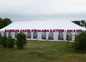 Samsun çadır kiralama ucuz modeller