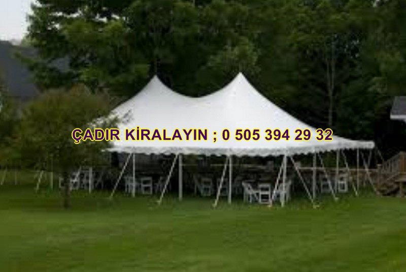 Tribün Sistemli Tente kiralama