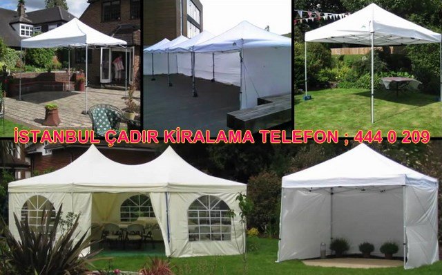İstanbul Alüminyum Hi-Tech Çadır kiralama