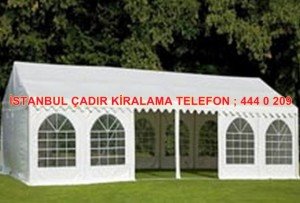 İstanbul Fuar Çadırı kiralama