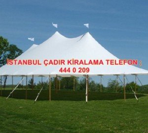 İstanbul Tente kiralama