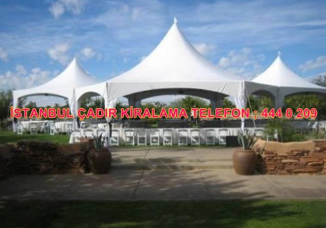 İstanbul kamp çadırı kirlama