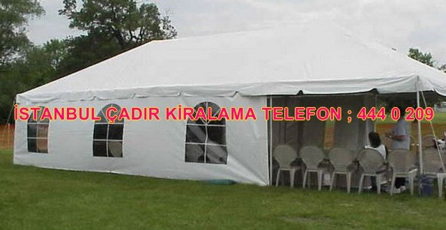 İstanbul kiralama çadır kamelya