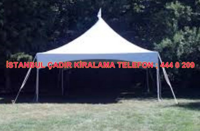 İstanbul kiralık Depo Çadırı