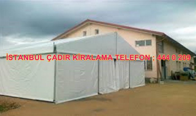 İstanbul kiralık çadır firması fiyatları