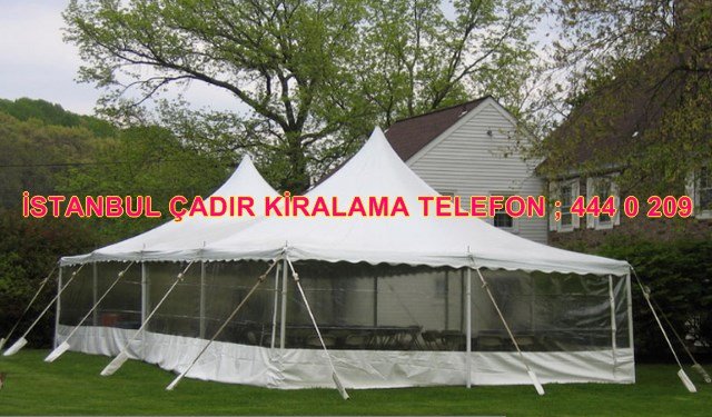İstanbul kiralık çadırcı