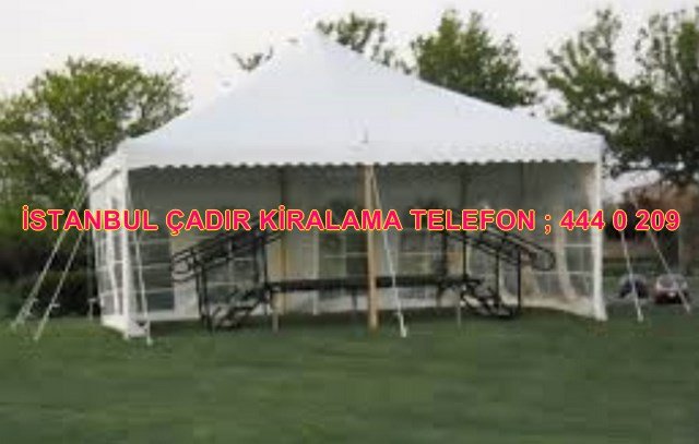 İstanbul ucuz çadır kiralama çeşitleri