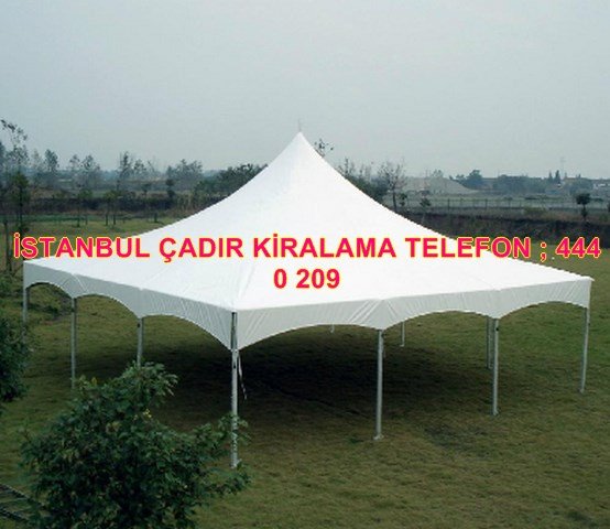 İstanbul çadır çardak kamelya kiralama