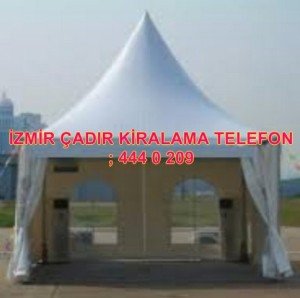 İzmir kiralama çardak çadır