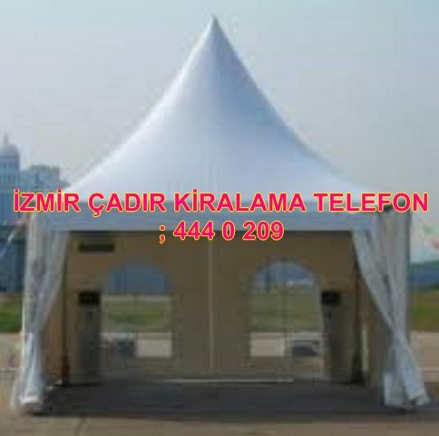 İzmir kiralama çardak çadır